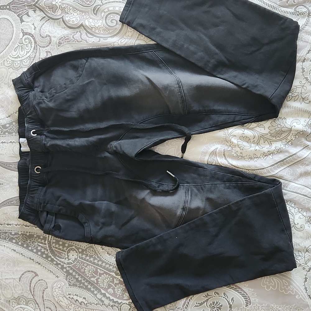 Mens Kuwalla Tee straight leg black pants